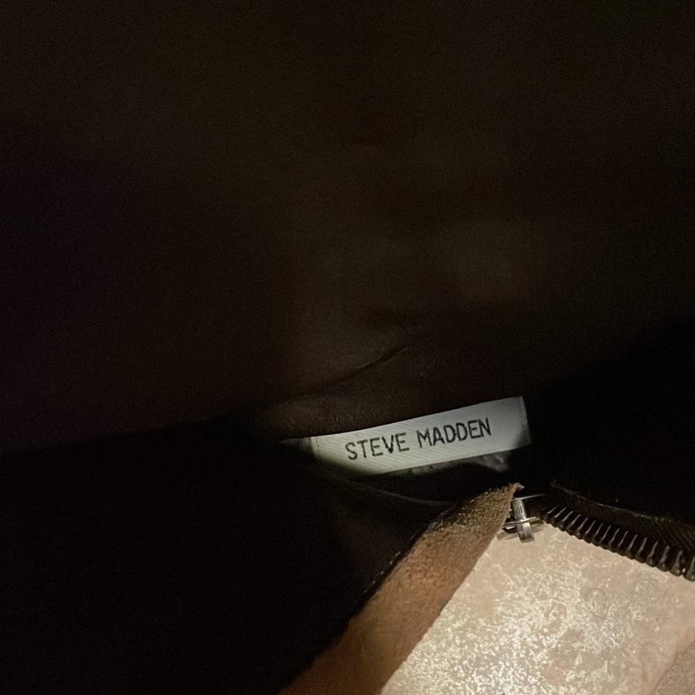 Brown Steve Madden Riding Boot - Picture 10 of 11